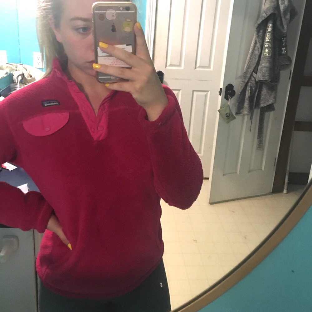 Pink Patagonia Fleece